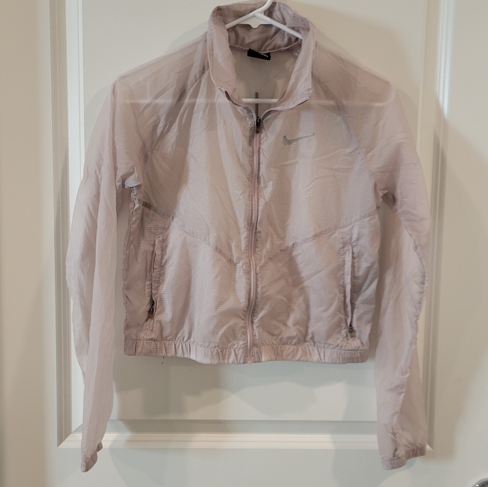 Nike Transparent Running Jacket Size XS